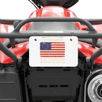 This Is The Government Our Founders Warned Us About Patriot Long Sleev Atv License Plate | Artistshot