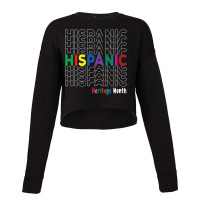 National Hispanic Heritage Month Latin America Culture  Essential T Sh Cropped Sweater | Artistshot