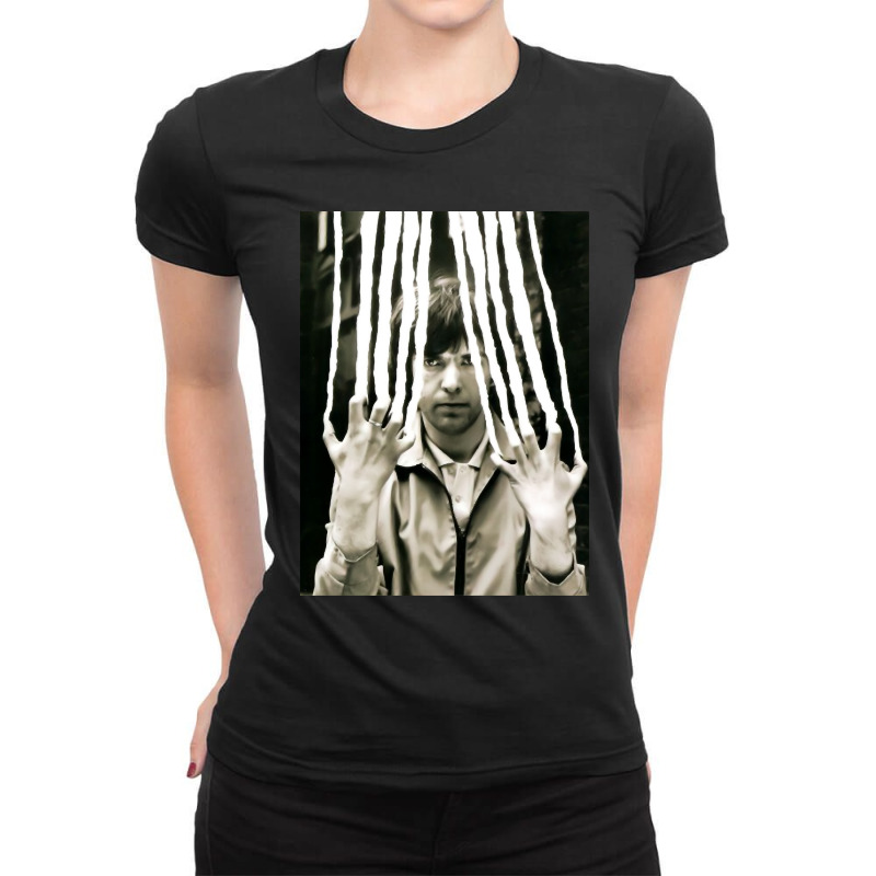 Mask The Peter Colins Call Me Ladies Fitted T-Shirt by ArtistHenry | Artistshot