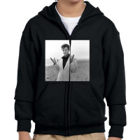 Marcello Mastroianni Youth Zipper Hoodie | Artistshot