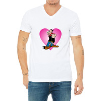 Popeye V-neck Tee | Artistshot