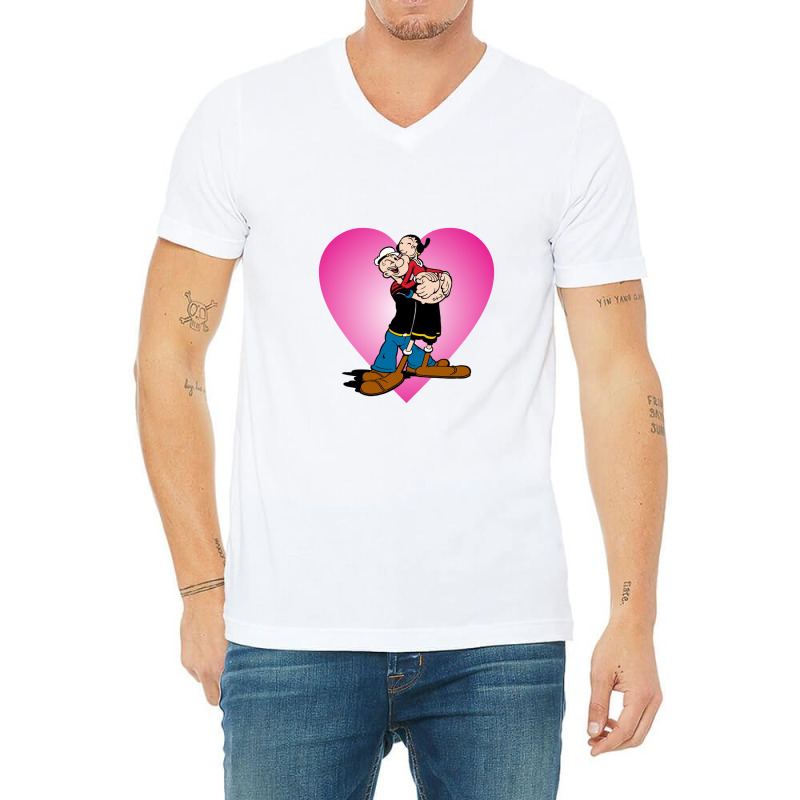 Popeye V-neck Tee | Artistshot