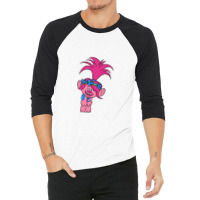 Poppy Trolls 3/4 Sleeve Shirt | Artistshot