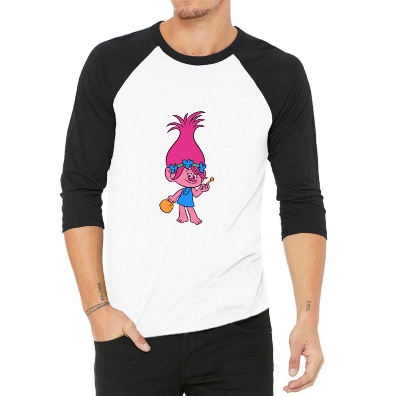 Poppy Trolls 3/4 Sleeve Shirt | Artistshot