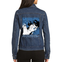 Birthday Gifts Flask Anime Mens Womens Ladies Denim Jacket | Artistshot