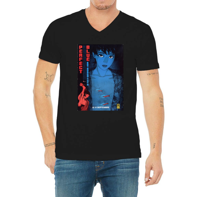 Funny Man Flask Anime Call Me V-neck Tee | Artistshot