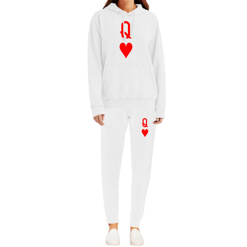 Queen Of Hearts Hoodie & Jogger Set | Artistshot