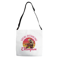 The Martian Social Distancing Champion T Adjustable Strap Totes | Artistshot