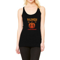 Halloween Vaccinated 2021, Halloween Racerback Tank | Artistshot