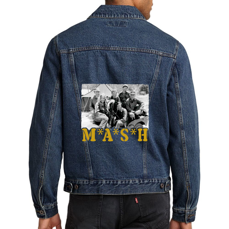 Retro Mash Cast   Mash Men Denim Jacket | Artistshot